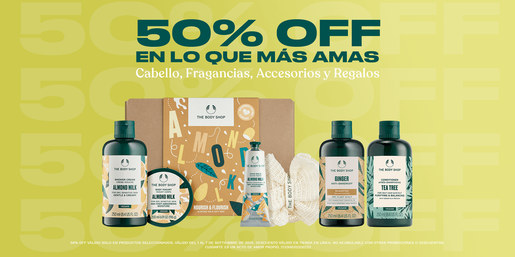 50% OFF Cabello Accesorios Regalos