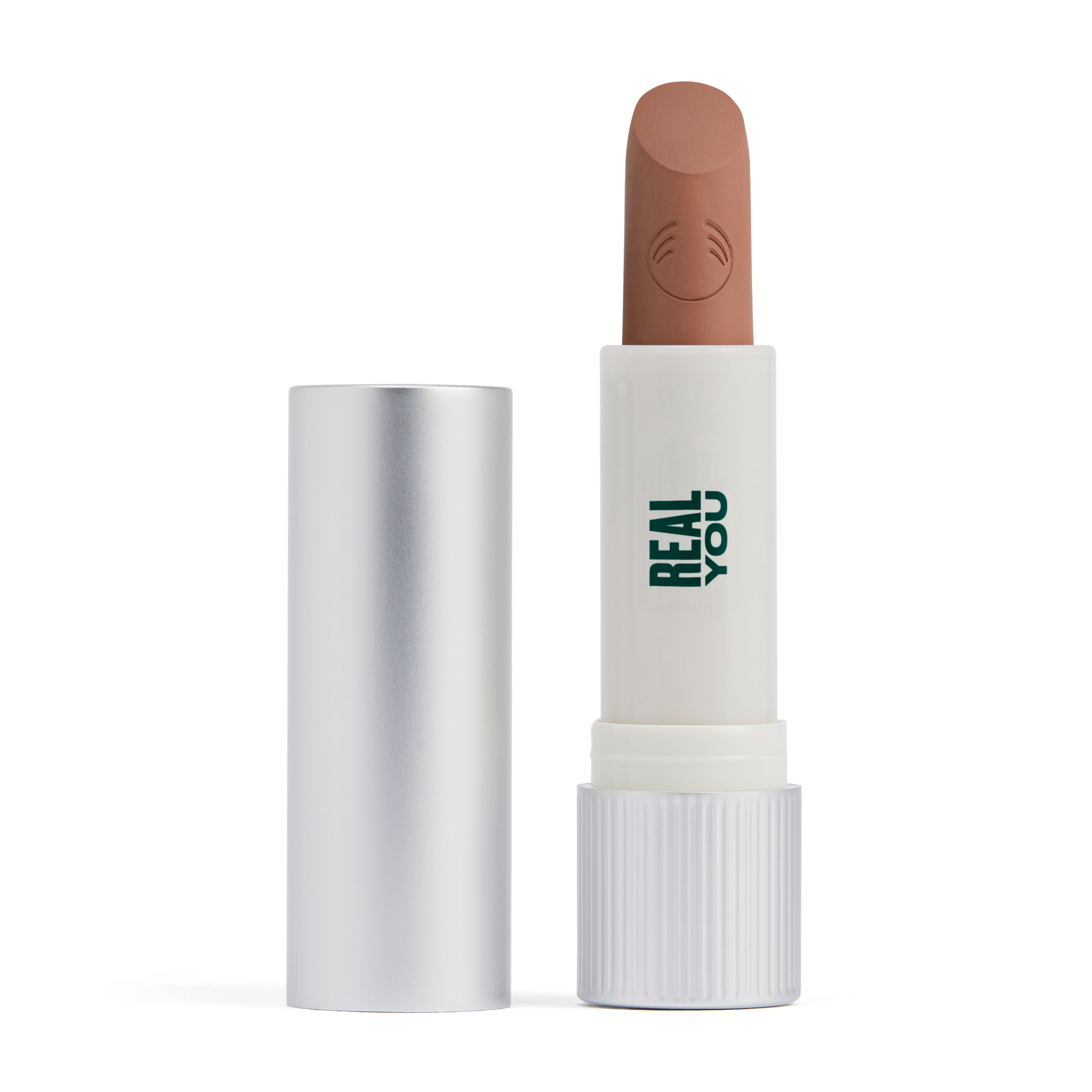 Presentación de diferentes tonos versátiles del lipstick PepTalk que celebran la belleza de cada piel y son fáciles de recargar