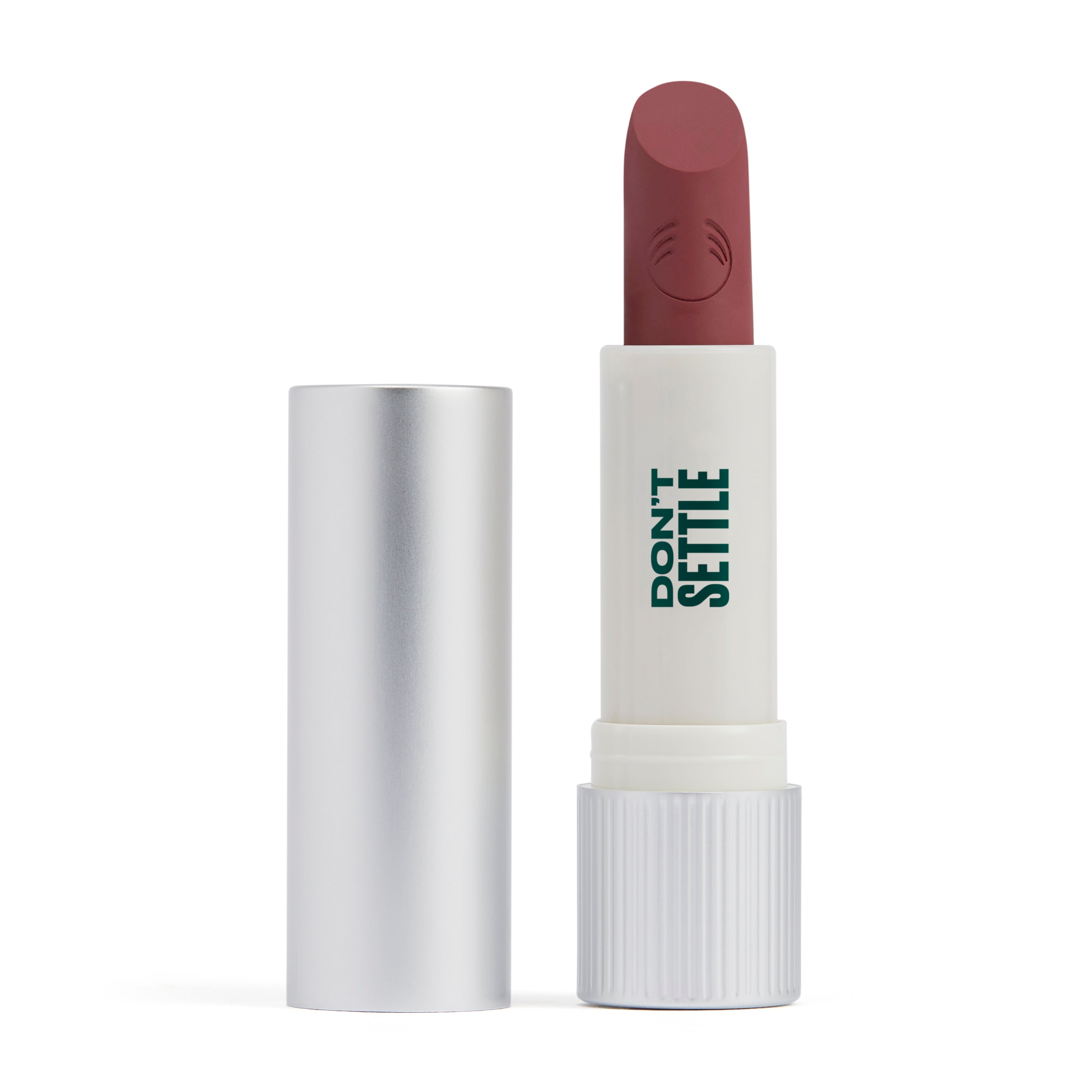 Detalle de la fórmula ligera y enriquecida con manteca de karité de Comercio Justo en el lipstick PepTalk