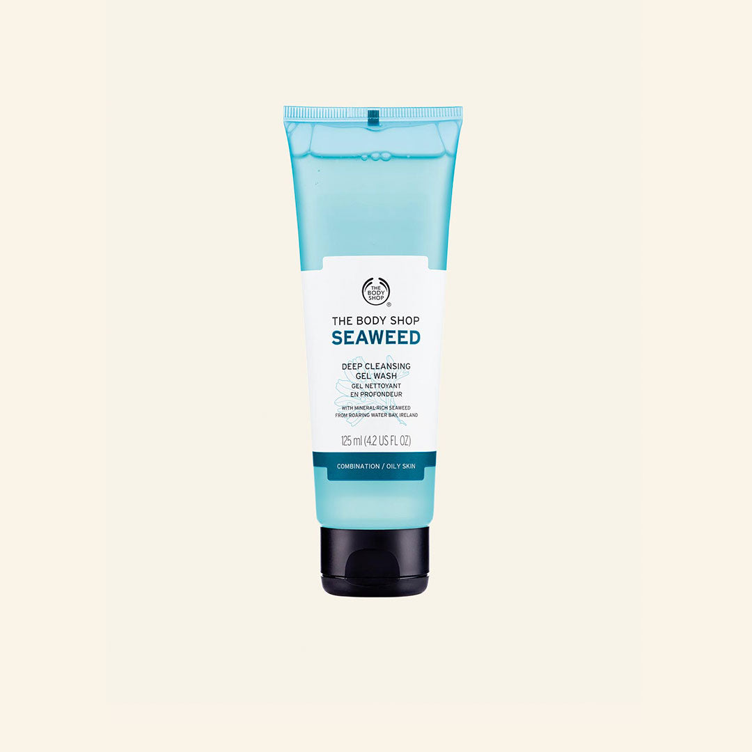Imagen del Gel Limpiador de Algas 125 ml, suave espumoso y en envase reciclable, ideal para pieles mixtas y grasas, enriquecido con ingredientes naturales y algas marinas sostenibles para una limpieza equilibrada, fresca y sin sensación de tirantez