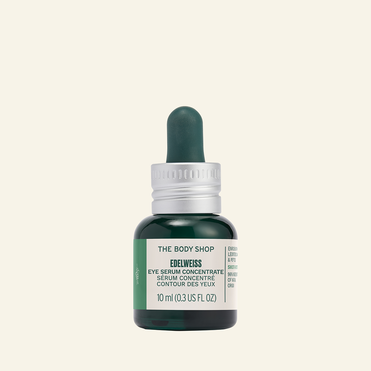 Imagen del Concentrado de Ojos Edelweiss, con fórmula enriquecida en edelweiss y péptidos de arroz, que revitaliza, hidrata y suaviza la piel del contorno de ojos, protegiéndola de la contaminación y superando al retinol en antioxidantes