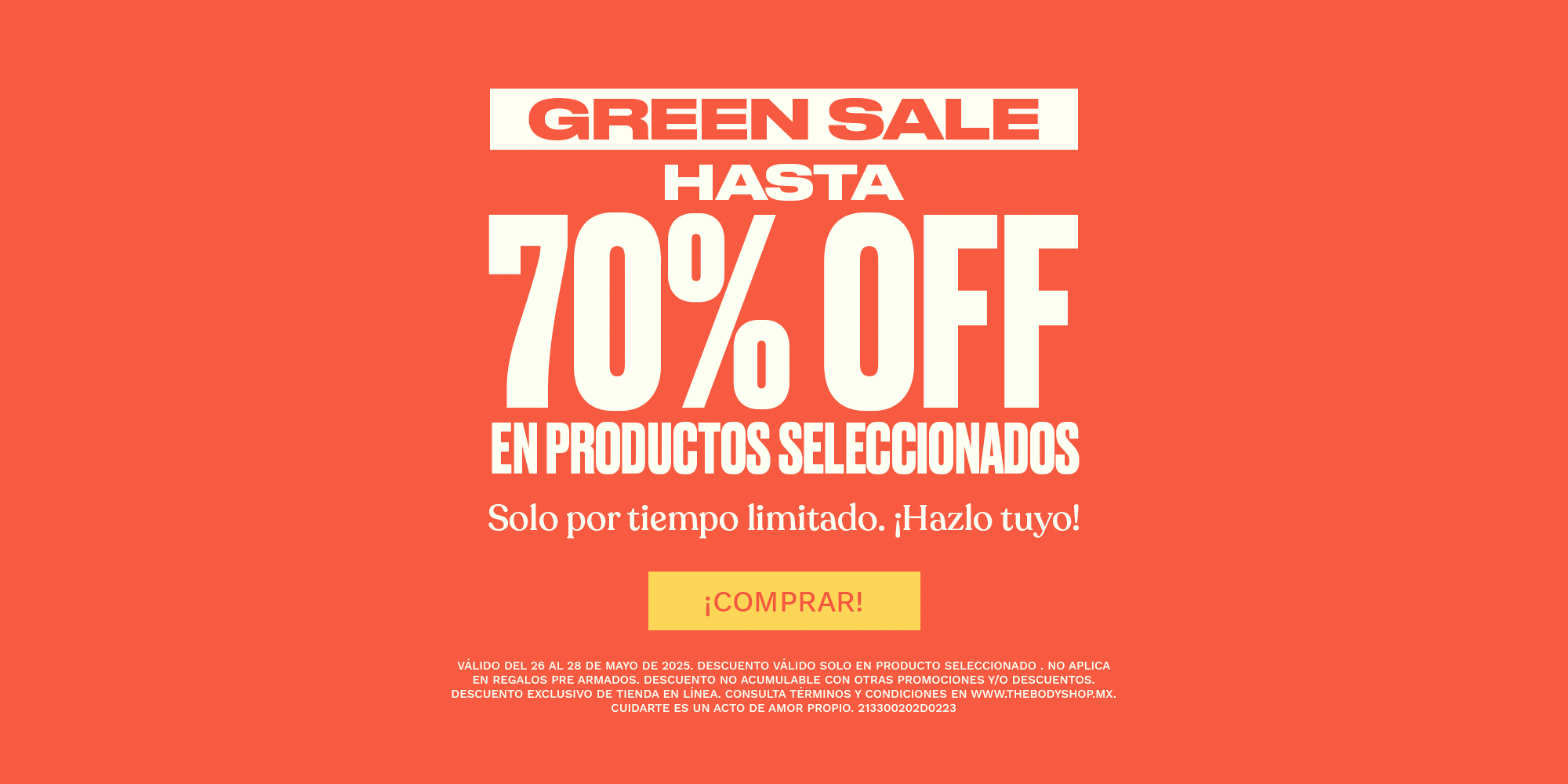Green sale
