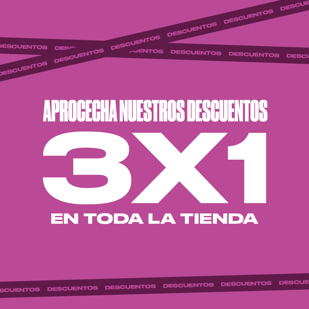 3X1 EN TODA LA TIENDA