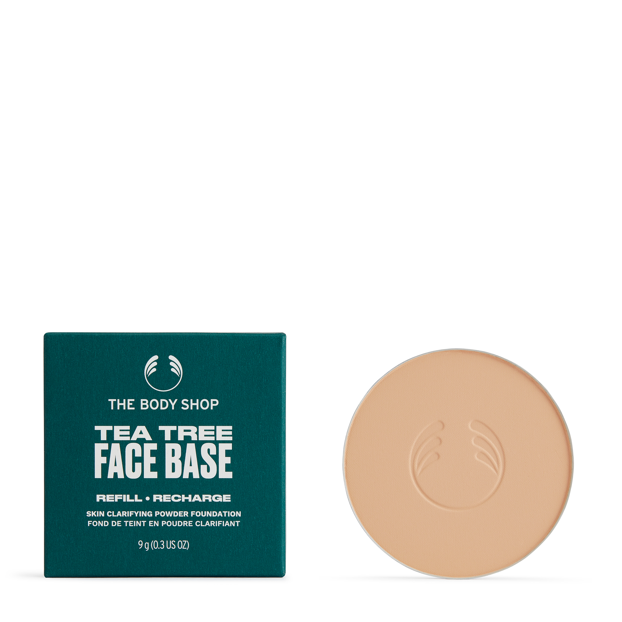 Base Compacta Tea Tree Tono Medium 1W 9G