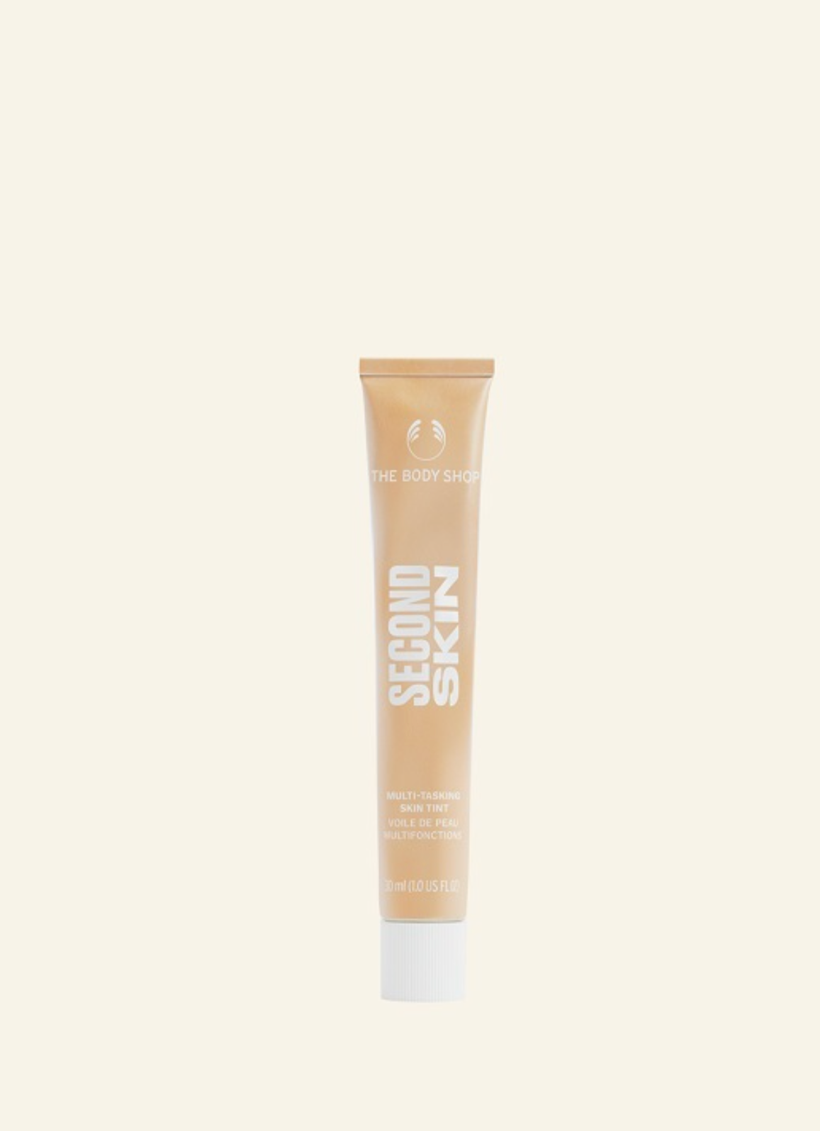 Imagen del producto BASE SECOND SKIN TINT TONO LIGHT 1W en envase de 30ml, diseñada para un acabado natural y ligero en la piel con tono claro
