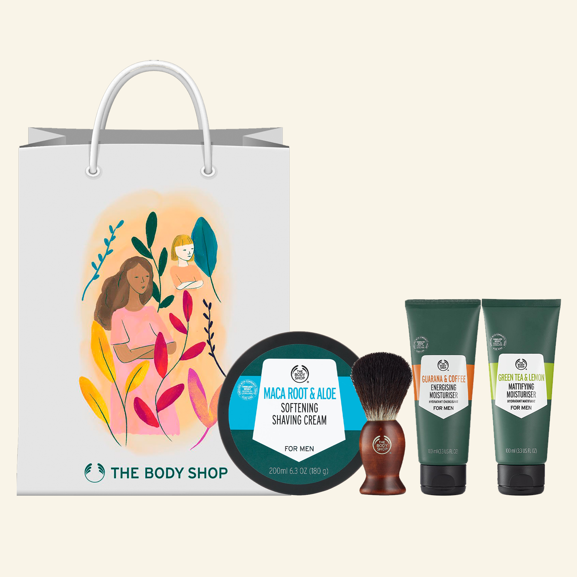 Set de regalo Cuidado Facial para Él: incluye productos para limpiar, hidratar y rejuvenecer la piel masculina