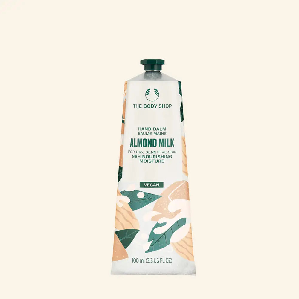 Crema de manos de Leche de Almendras 100ML - Hidratación intensiva para manos secas y agrietadas 