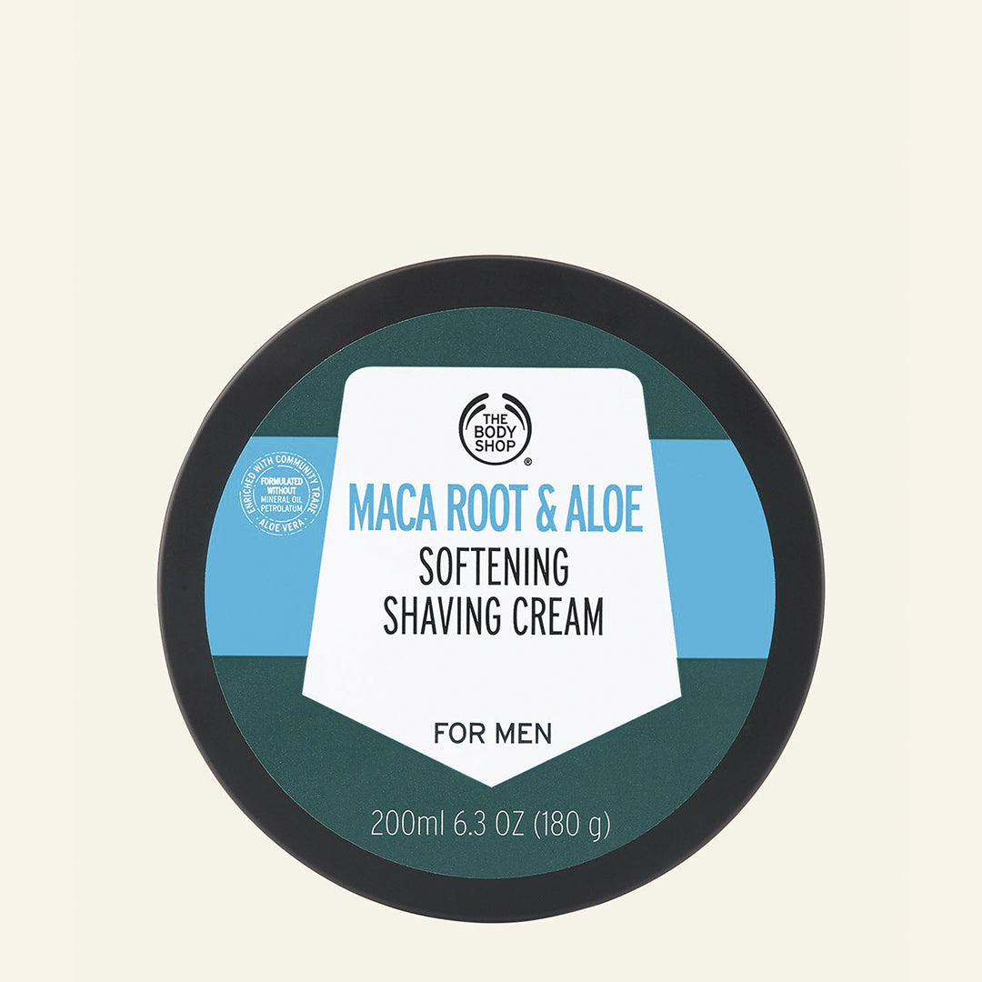 Crema de Afeitar de Raíz de Maca y Aloe para Hombre (4606944215114) (8201572221099)