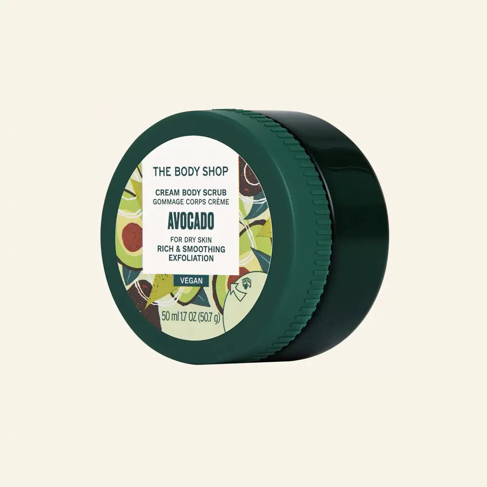 Exfoliante de aguacate natural para la piel seca y áspera